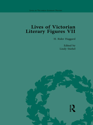 cover image of Lives of Victorian Literary Figures, Part VII, Volume 2